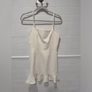 Ruffle mini dress